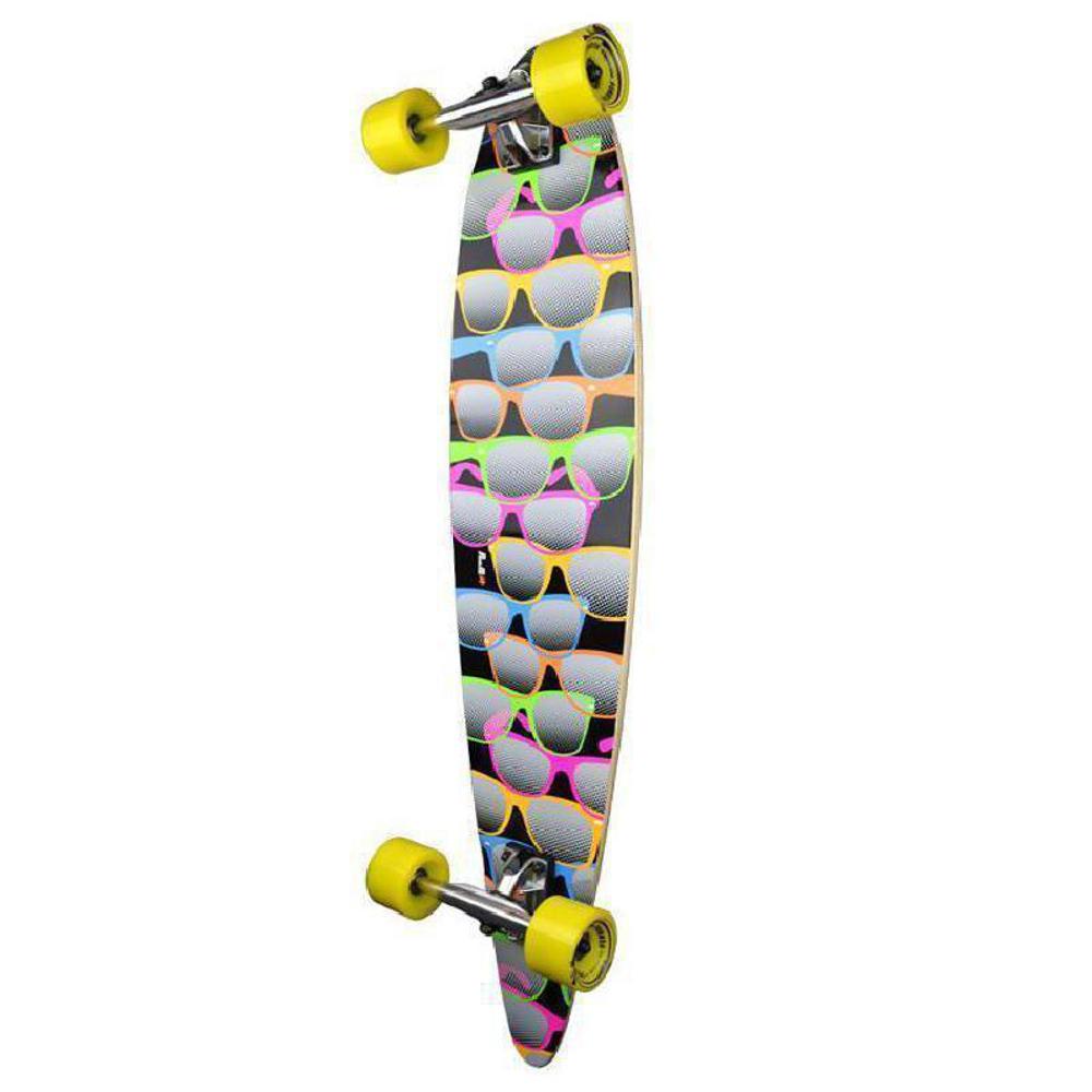 Black Pintail Shades Longboard 40 inch from Punked - Complete - Image 3