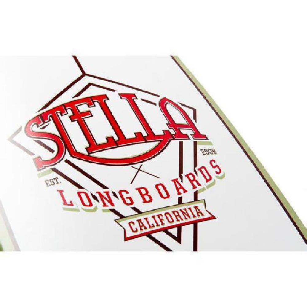 Stella Crimson 42" Pintail Longboard Complete - Image 4