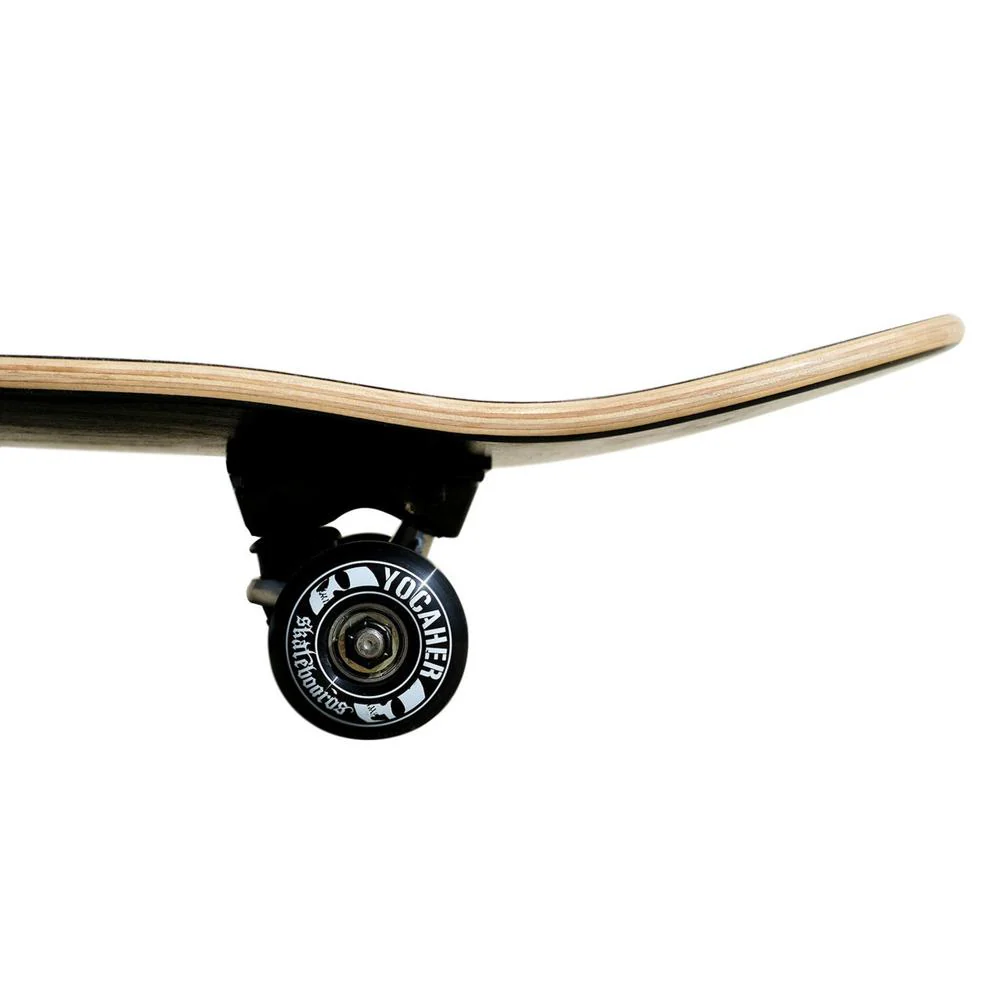 Yocaher Blank Complete Skateboard - Painted White - Image 4